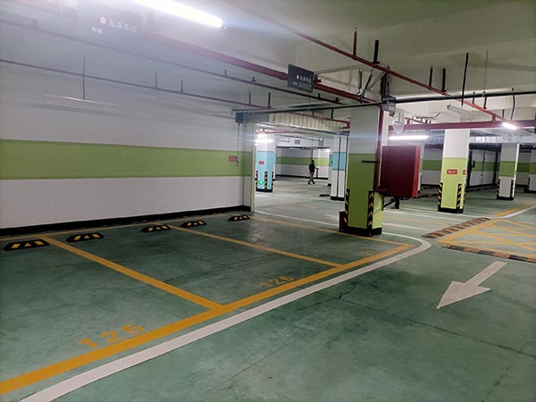 敖汉小区划线